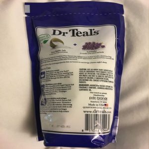 Muối Epsom Dr Teal’s Hoa Oải Hương – 1lb (450g)