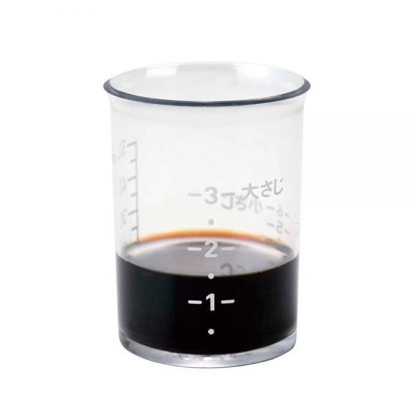 Bộ 2 cốc đo lường chia vạch 50ml KAI DH-2510 (Nhật Bản), ca đo lường chịu nhiệt
